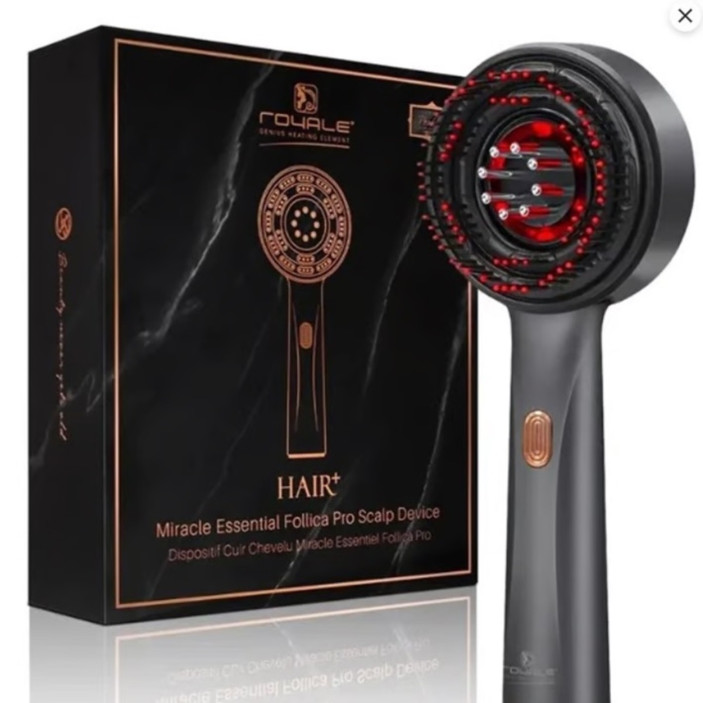 Royale Hair+ Scalp Device miracle, essentials, follicle pro scalp device